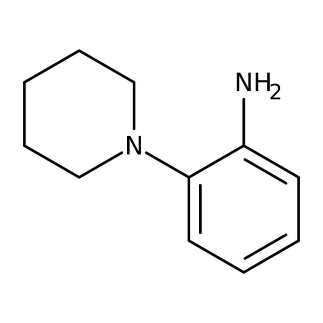 2-(1-Piperidinyl)-anilin, 98 %, Alfa Aes