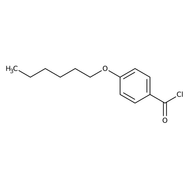 4-n-Hexyloxybenzoylchlorid, 98 %, Alfa A