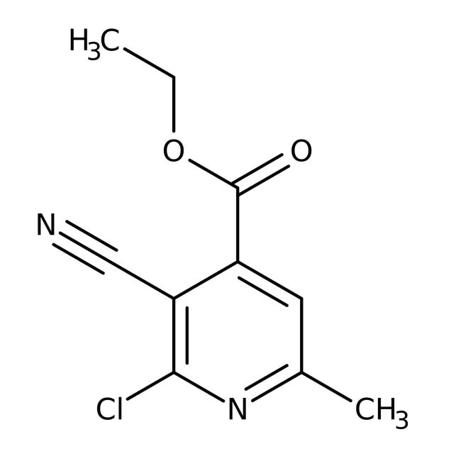 Ethyl2-Chlor-3-Cyan-6-Methylisonicotinat