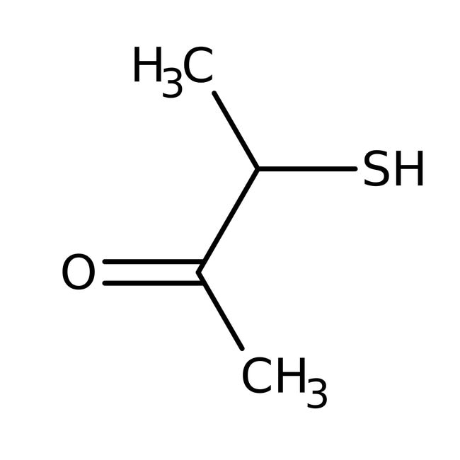 3-Mercapto-2-Butanon, 98 %, stab. mit 0.