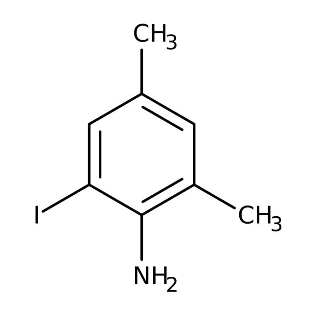 2-Iod-4,6-dimethylanilin, 98%, 2-Iodo-4,