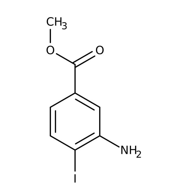 Methyl3-amino-4-Jodbenzoat, 97 %, Alfa A