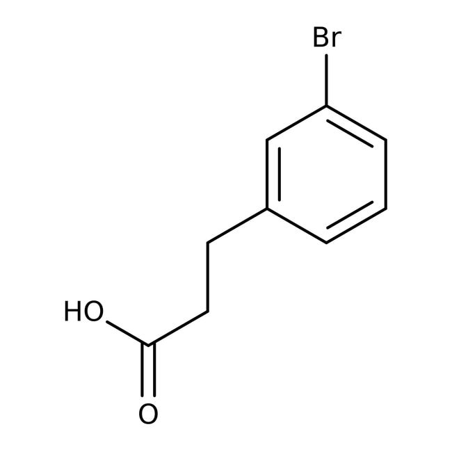 3-(3-Bromphenyl)propionsäure, 97 %, Alfa