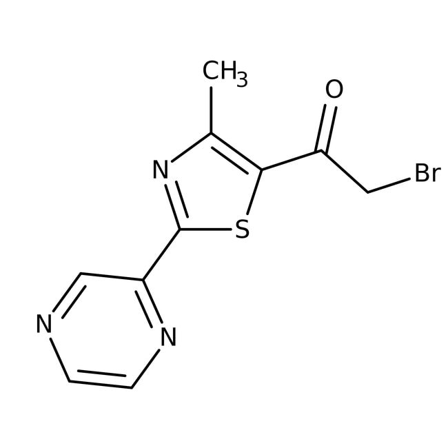 2-Brom-1-[4-methyl-2-(2-pyrazinyl)-1,3-t