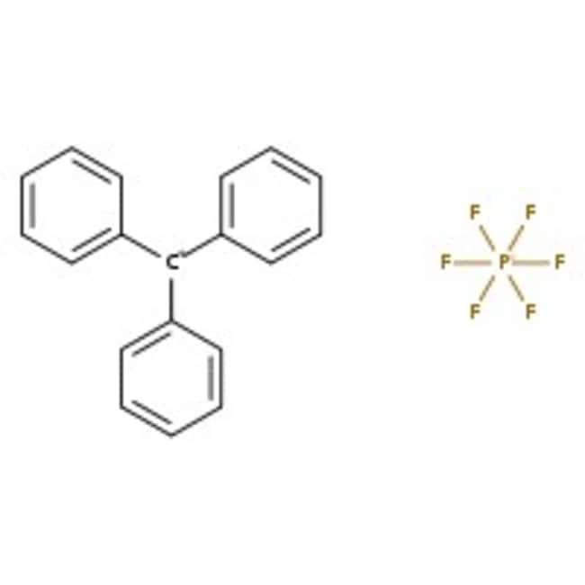 Triphenylcarbonium-hexafluorphosphat, 98