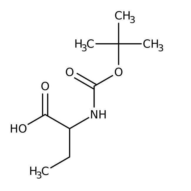 (R)-2-(Boc-Amino)buttersäure, 95 %, Alfa