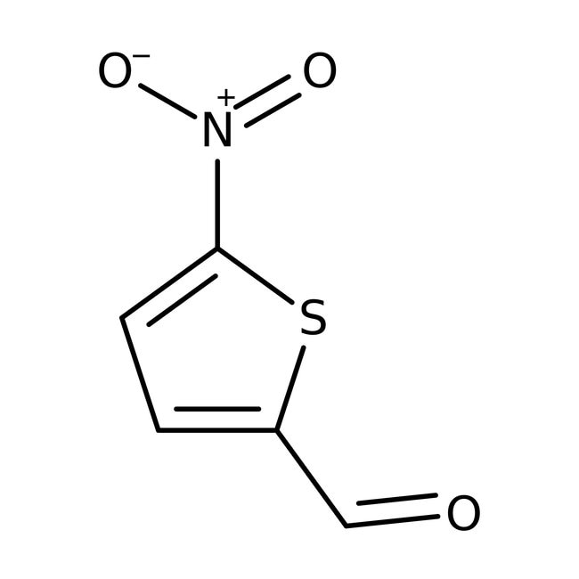 5-Nitrothiophen-2-carboxaldehyd, 98 %, A