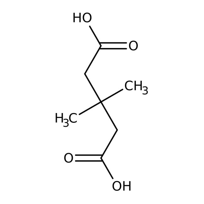 3,3-Dimethylglutarsäure, 98+ %, Alfa Aes