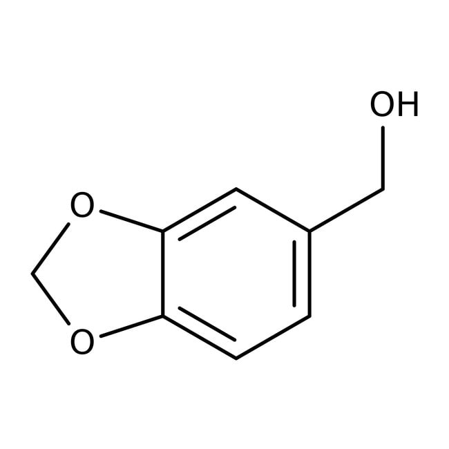 3,4-(Methylendioxy)-benzylalkohol, 98 %,