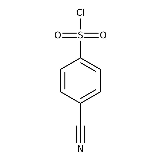 4-Cyanobenzol-1-Sulfonylchlorid, 97 %, T