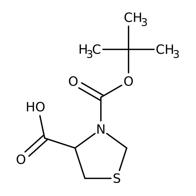 N-Boc-(R)-(-)-Thiazolidin-4-Carbonsäure,