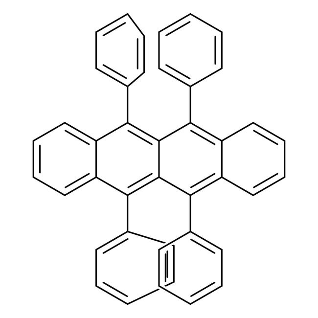 Rubren, 97 %, Rubrene, 97%, C42H28, CAS