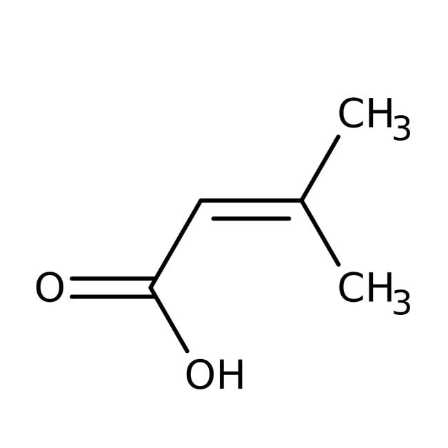 3,3-Dimethylacrylsäure, 98 %, Alfa Aesar