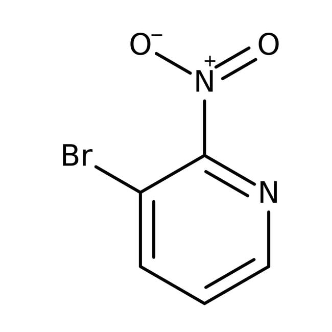 3-Brom-2-nitropyridin,   98 %, 3-Bromo-2