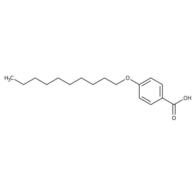 4-n-Decyloxybenzoesäure, 96 %, Alfa Aesa