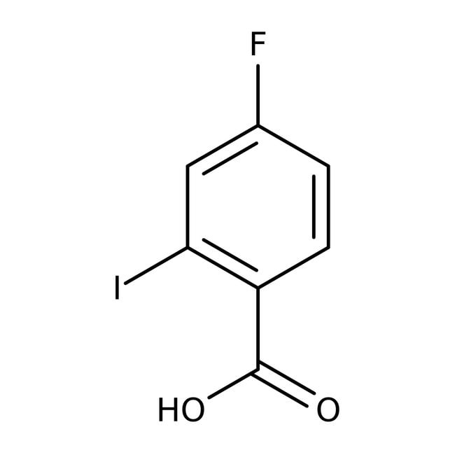 4-Fluor-2-Iodbenzoesäure, 97 %, 4-Fluoro