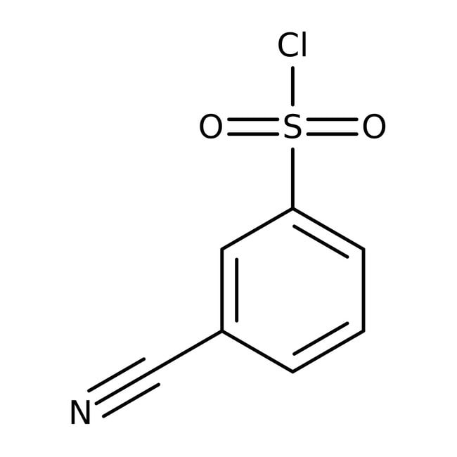 3-Cyanobenzolsulfonylchlorid, 97 %, Alfa