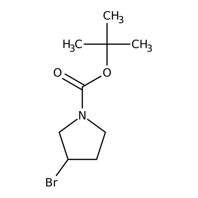 (S)-(+)-1-Boc-3-brompyrrolidin, 95 %, Al