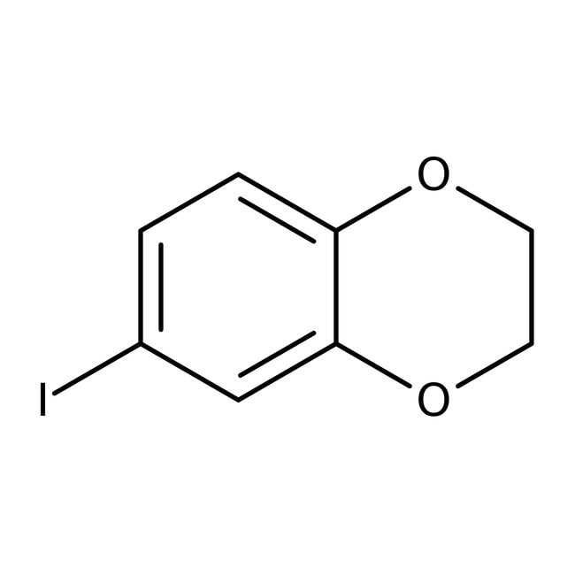 6-Iod-1,4-benzodioxan, 95 %, Rest haupts