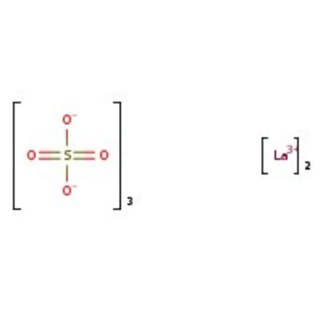 Lanthan(III)-sulfat-Hydrat, weißes Pulve