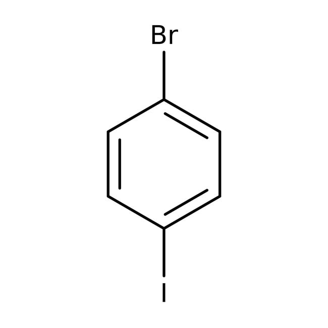 1-Brom-4-iodobenzol, 98 %, 1-Bromo-4-iod