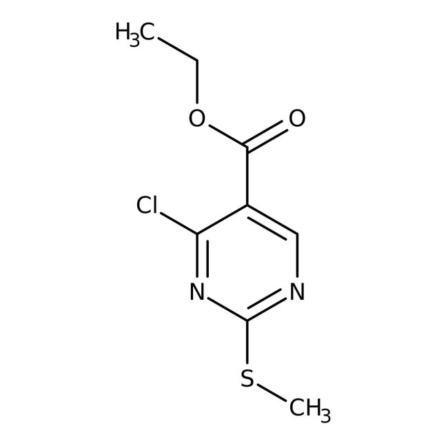 Ethyl-4-chlor-2-(methylthio)-pyrimidin-5