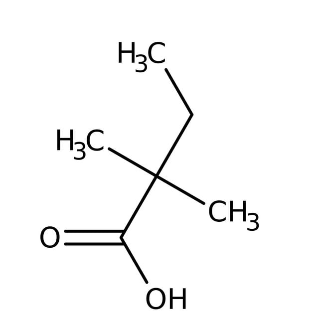 2,2-Dimethylbutylsäure, 97 %, Alfa Aesar