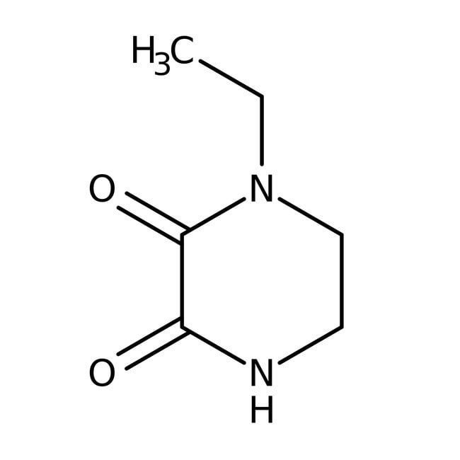 1-Ethylpiperazin-2,3-dion, 97 %, Alfa Ae