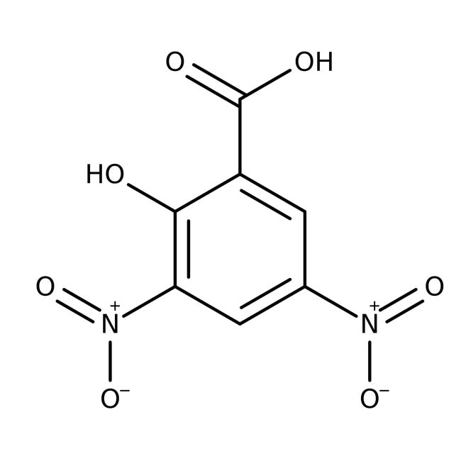 3,5-Dinitrosalicylsäure, 97+ %, Alfa Aes