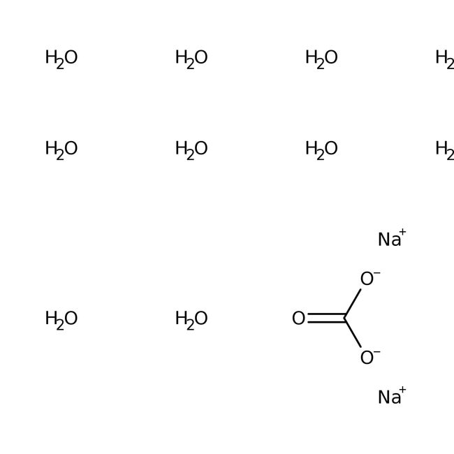 Natriumcarbonat-Decahydrat, 99+ %, Alfa