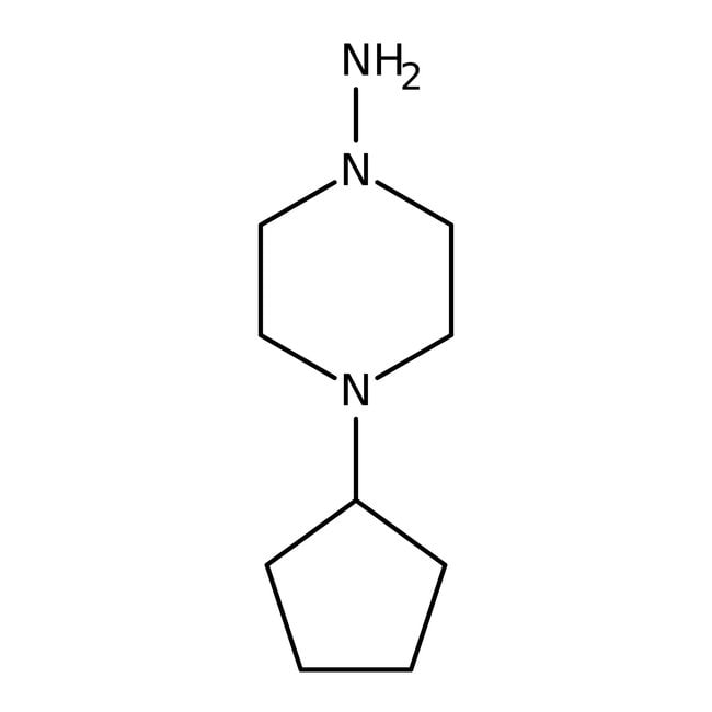 1-Amino-4-cyclopentylpiperazin, 97 %, Al