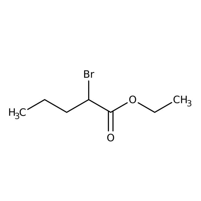 Ethyl2-Bromvalerat, 97%, Alfa Aesar Ethy