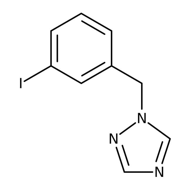 1-(3-Iodbenzyl)-1H-1,2,4-triazol, >=95 %