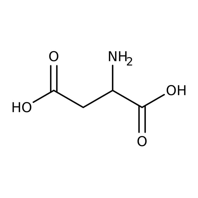 DL-Asparaginsäure, 98+ %, DL-Aspartic ac