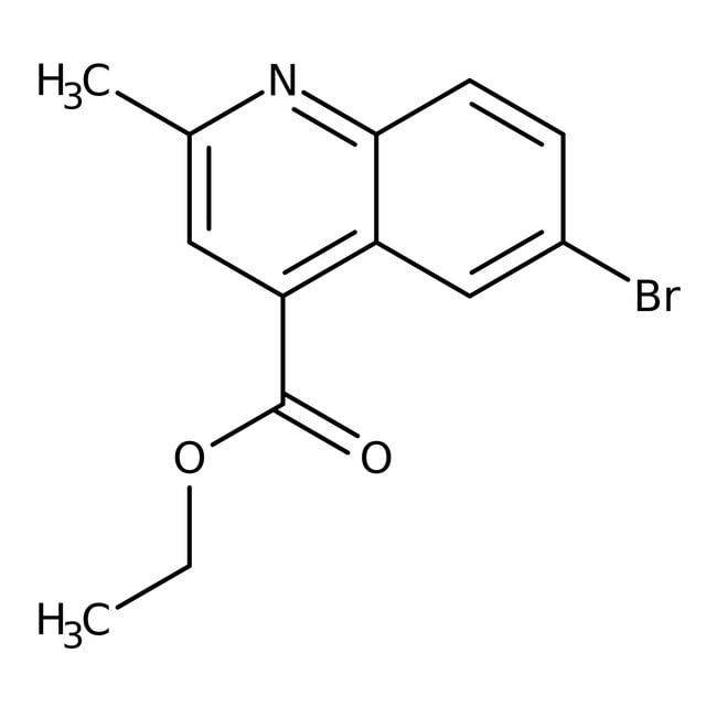 Ethyl-6-brom-2-methylchinolin-4-carboxyl