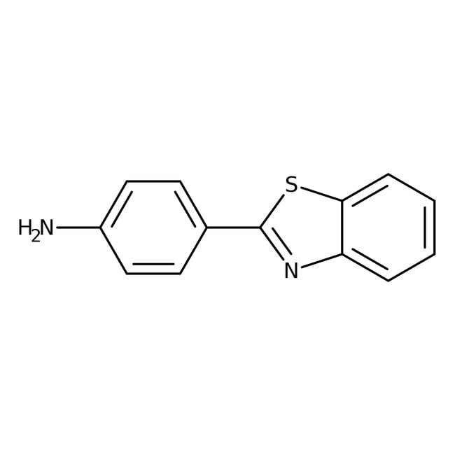 4-(2-Benzothiazolyl)-anilin, 98 %, Alfa