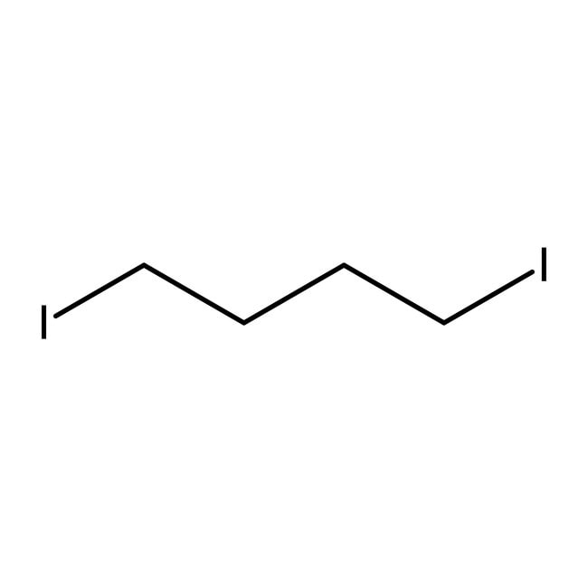 1,4-Diiodbutan, 99 %, stab. mit Kupfer,