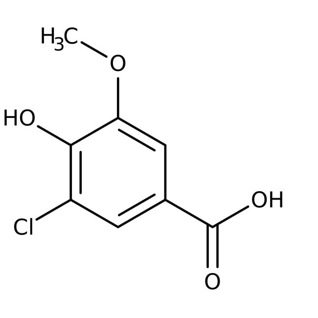 5-Chlorvanillsäure, tech. 90 %, Alfa Aes