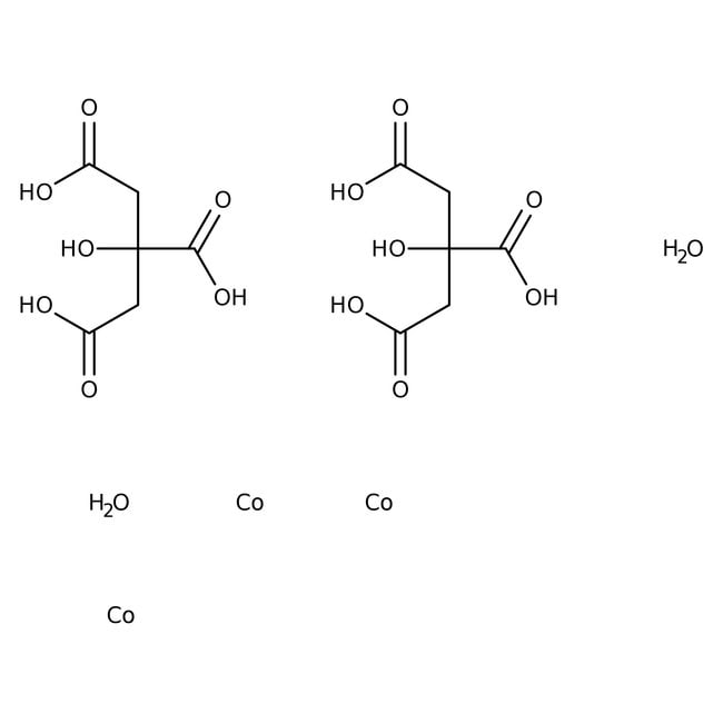 Kobalt(II)-citrat-Dihydrat, 98 %, Cobalt