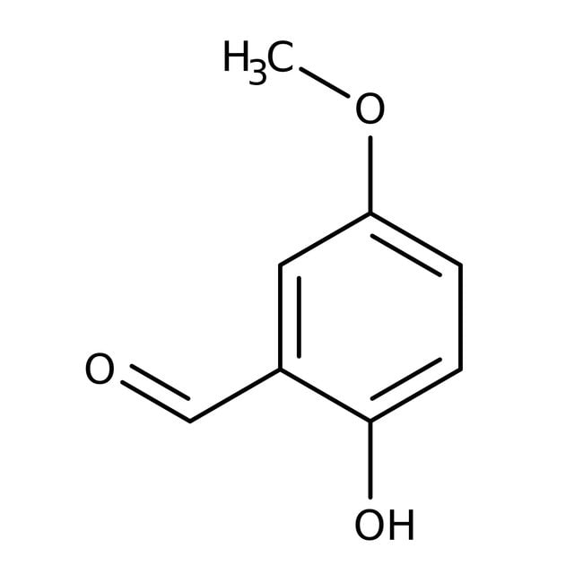 2-Hydroxy-5-Methoxybenzaldehyd, 98 %, Al