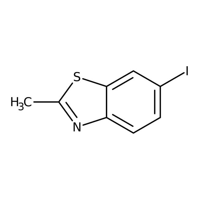 6-Iod-2-Methyl-1,3-Benzothiazol, 90 %, 6