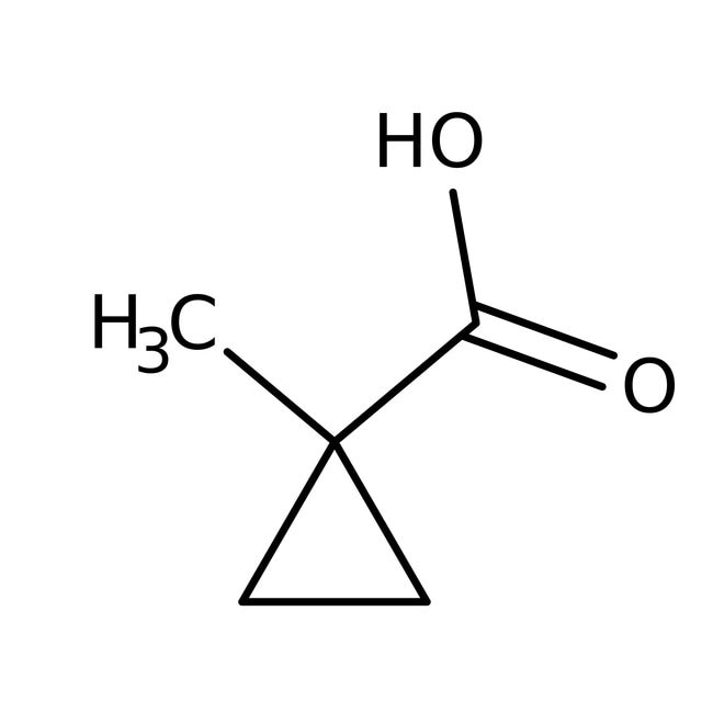 1-Methylcyclopropancarbonsäure, 98 %, Th