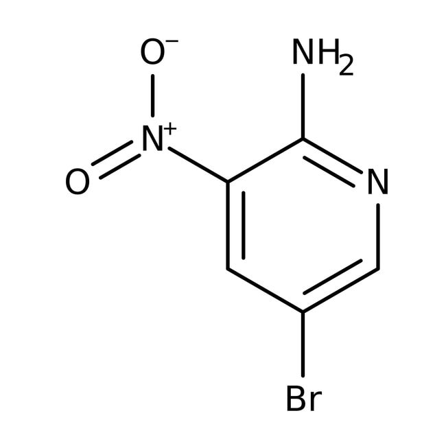 2-Amino-5-brom-3-nitropyridin, 97 %, Alf