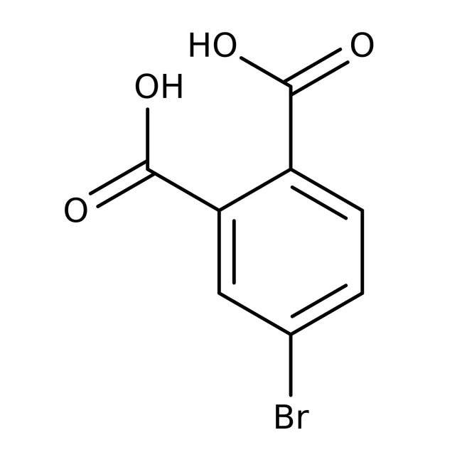 4-Bromophthalsäure, 98 %, Alfa Aesar 4-B