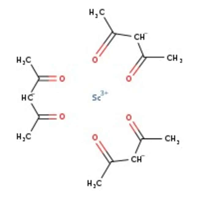 Scandium(III)2,4-pentandionathydrat, The