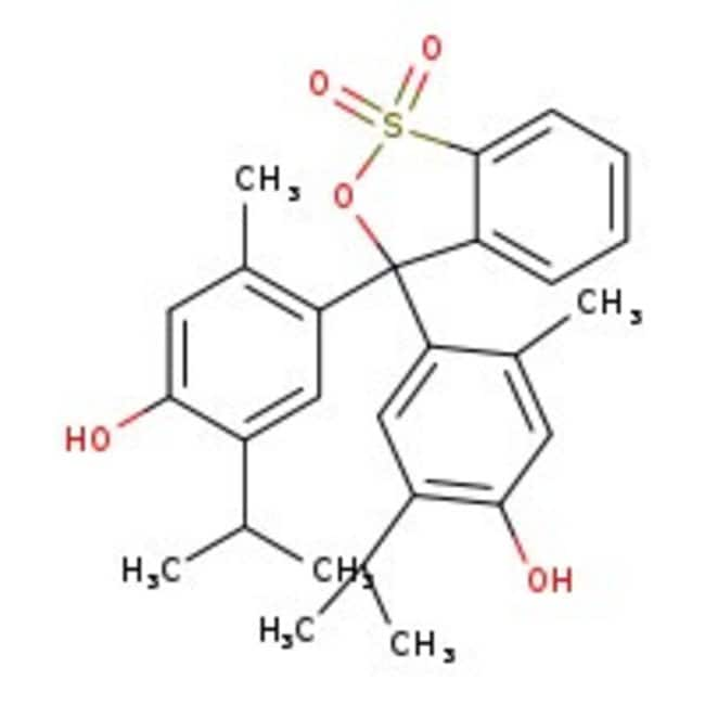 Thymolblau, ACS, Thymol Blue, C27H30O5S,