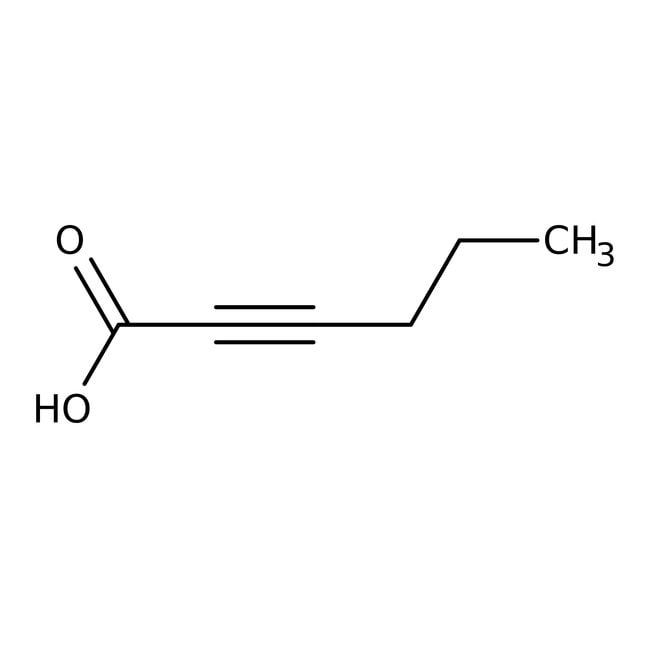 2-Hexynosäure, 96 %, 2-Hexynoic acid, 96