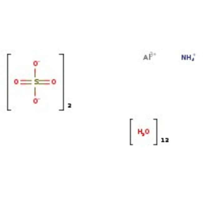 Aluminium Ammoniumsulfat-Dodecahydrat, w