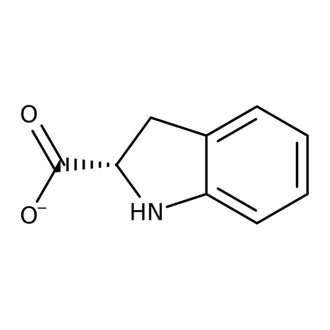 (+/-)-Indolin-2-carbonsäure, 95 %, Alfa