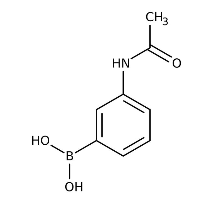 3-Acetamidobenzenboronsäure, 98 %, Alfa